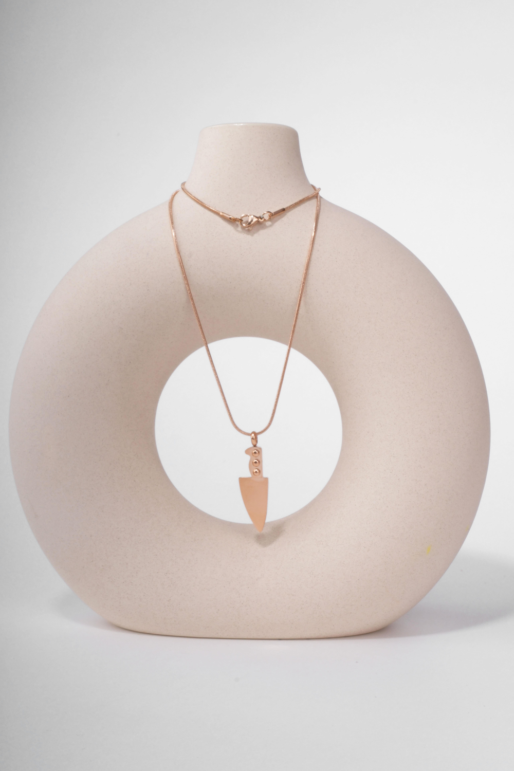 ARMONY ROSE GOLD ÇELİK KOLYE 