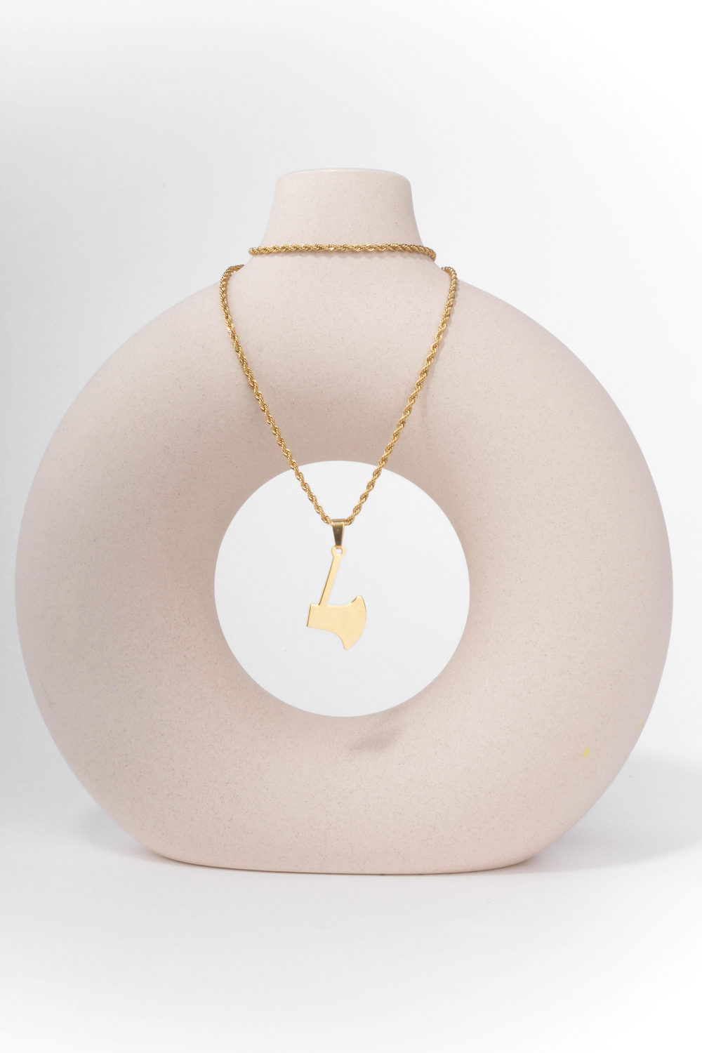 MARTINA GOLD STEEL NECKLACE 