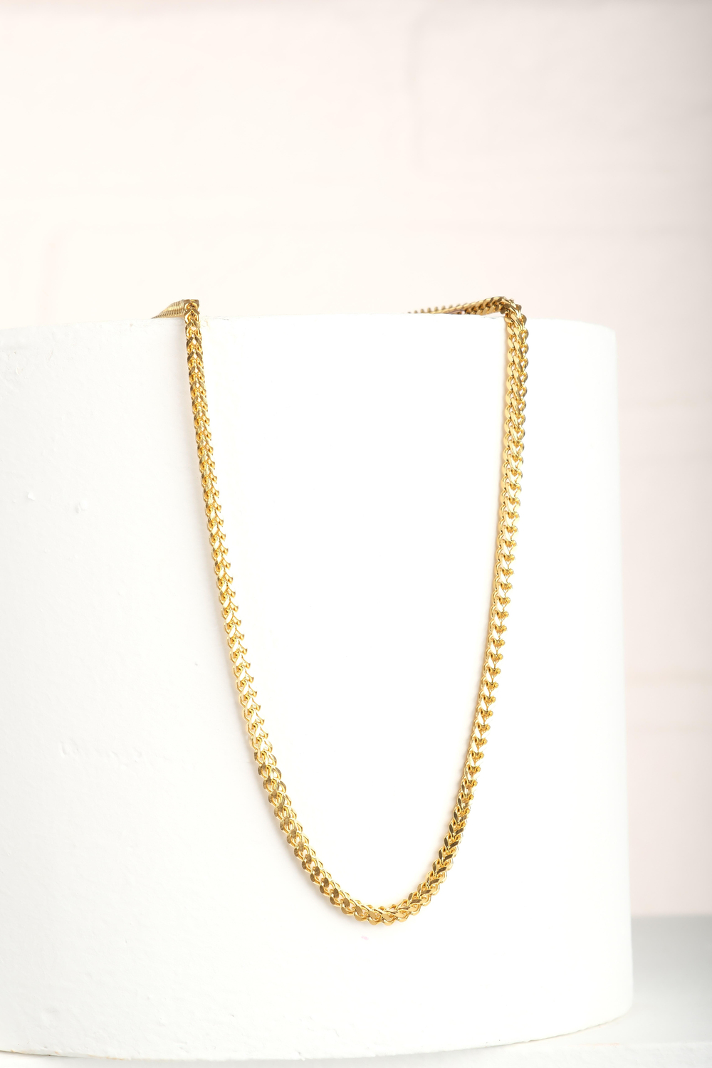 NICE GOLD ÇELİK ZİNCİR KOLYE