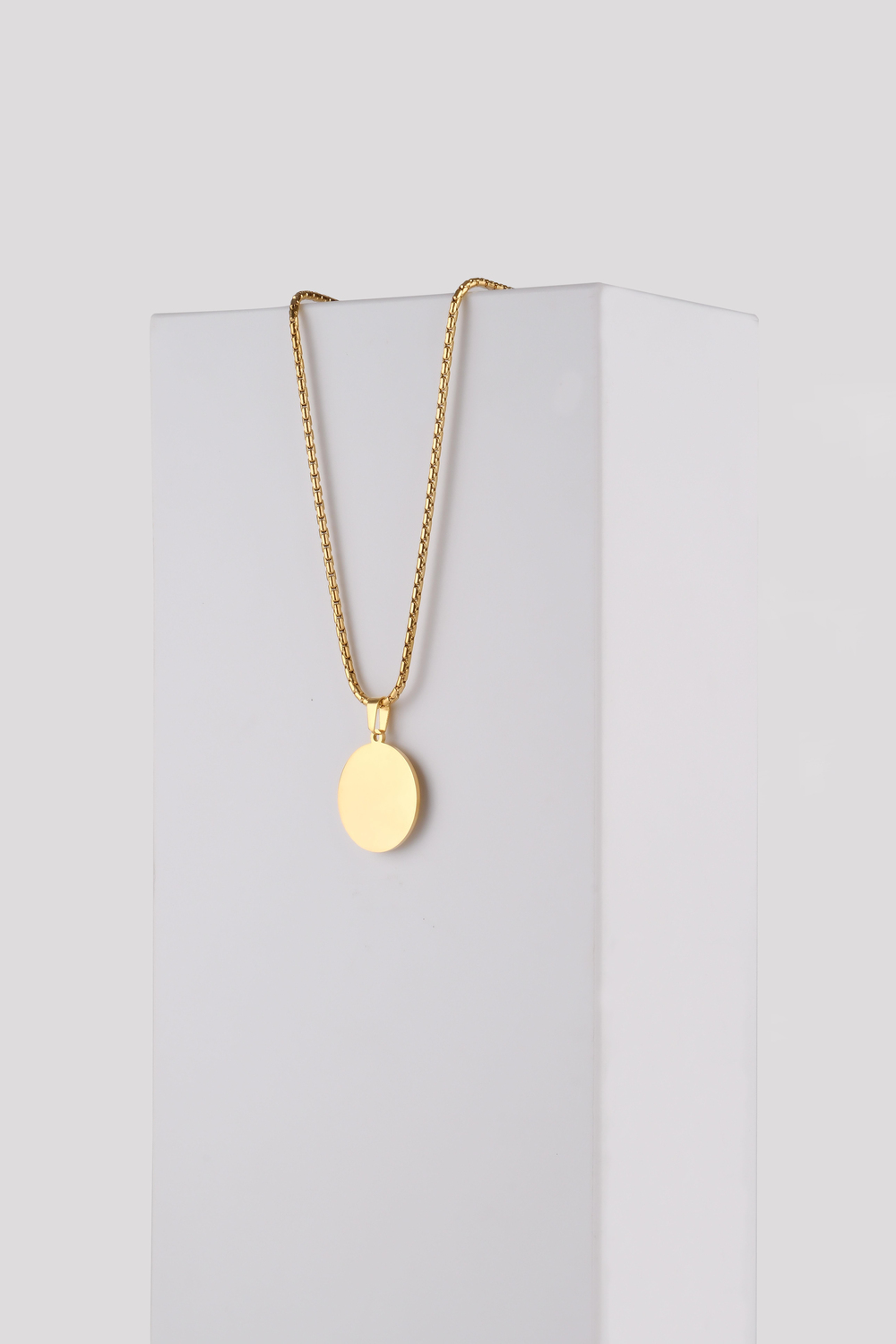 SİRENA GOLD ZİNCİR ÇELİK KOLYE