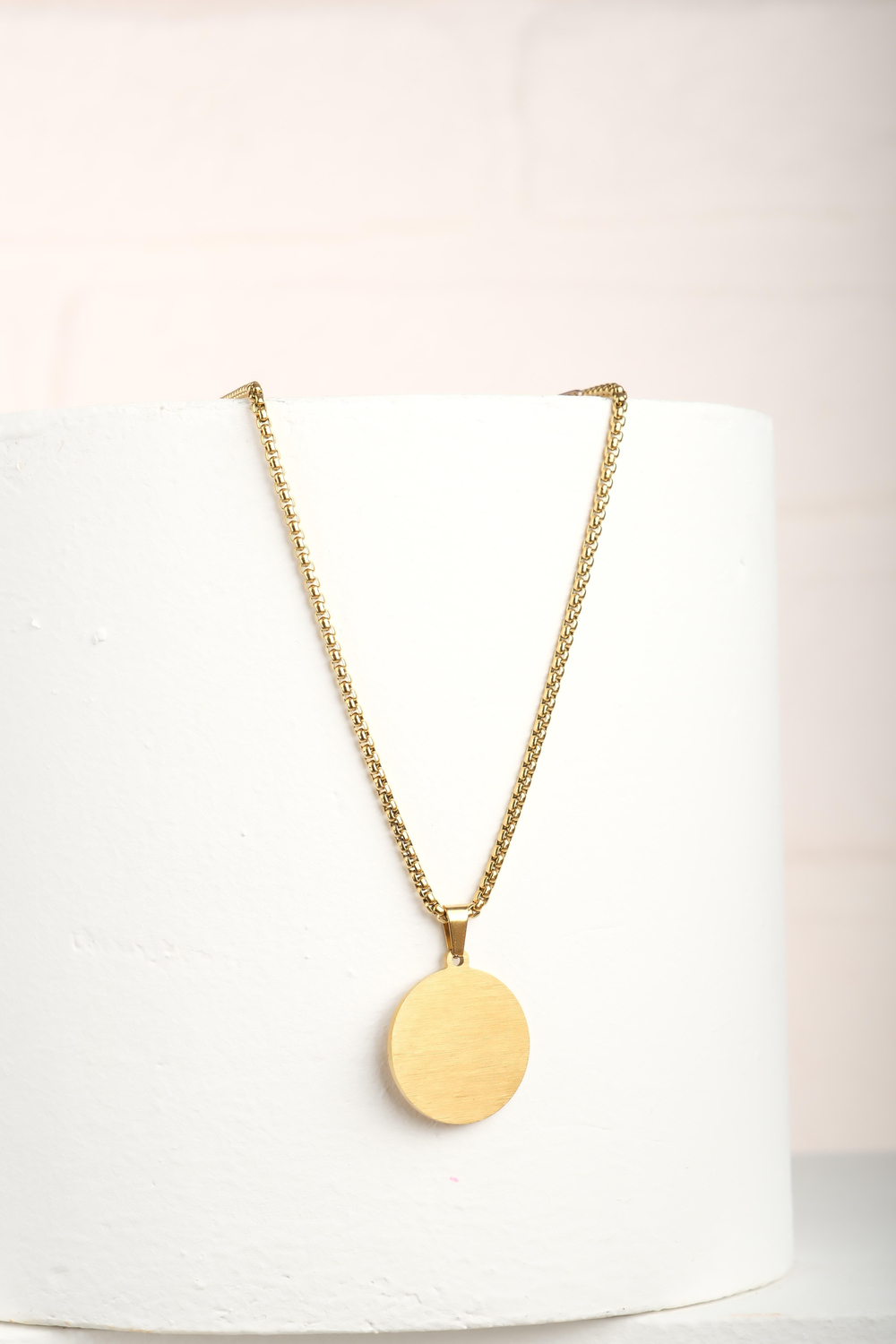 SİRENA GOLD ZİNCİR ÇELİK KOLYE