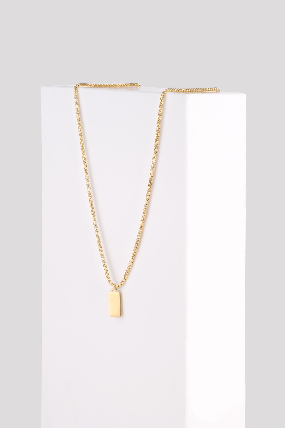 TESCA GOLD ÇELİK KOLYE 