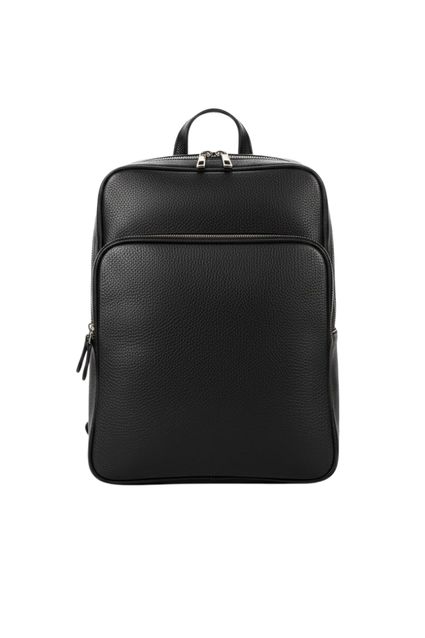 Blackwell Siyah Hakiki Deri  Laptop El ve Sırt Çantası