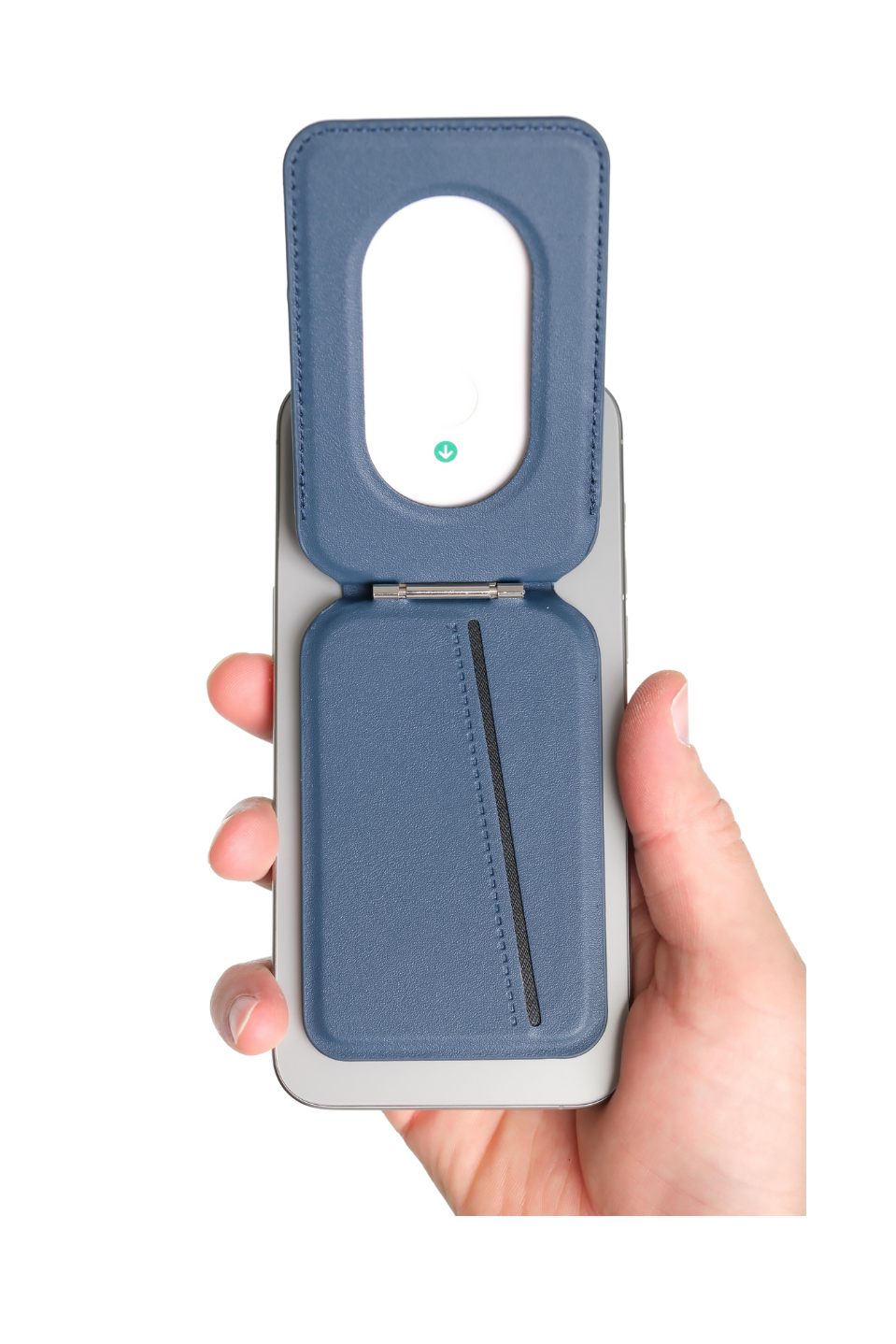 Flexstand Standlı Lacivert Magnetik Yapıştırmalı 4 Hazneli Mıknatıslı Kartlık