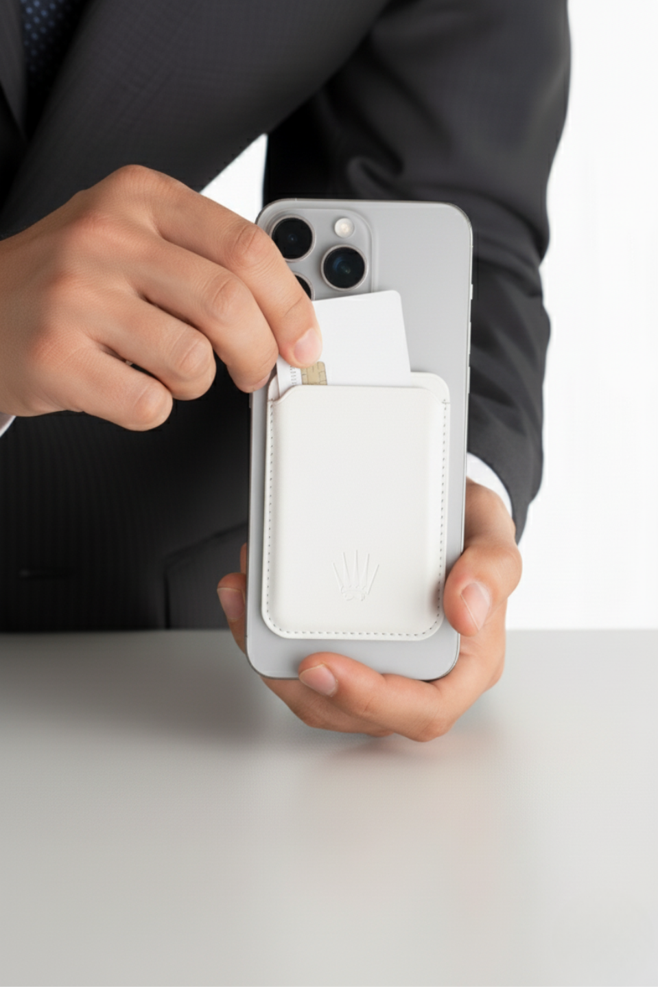 Kickstand Standlı Beyaz Magnetik Yapıştırmalı Mıknatıslı Kartlık