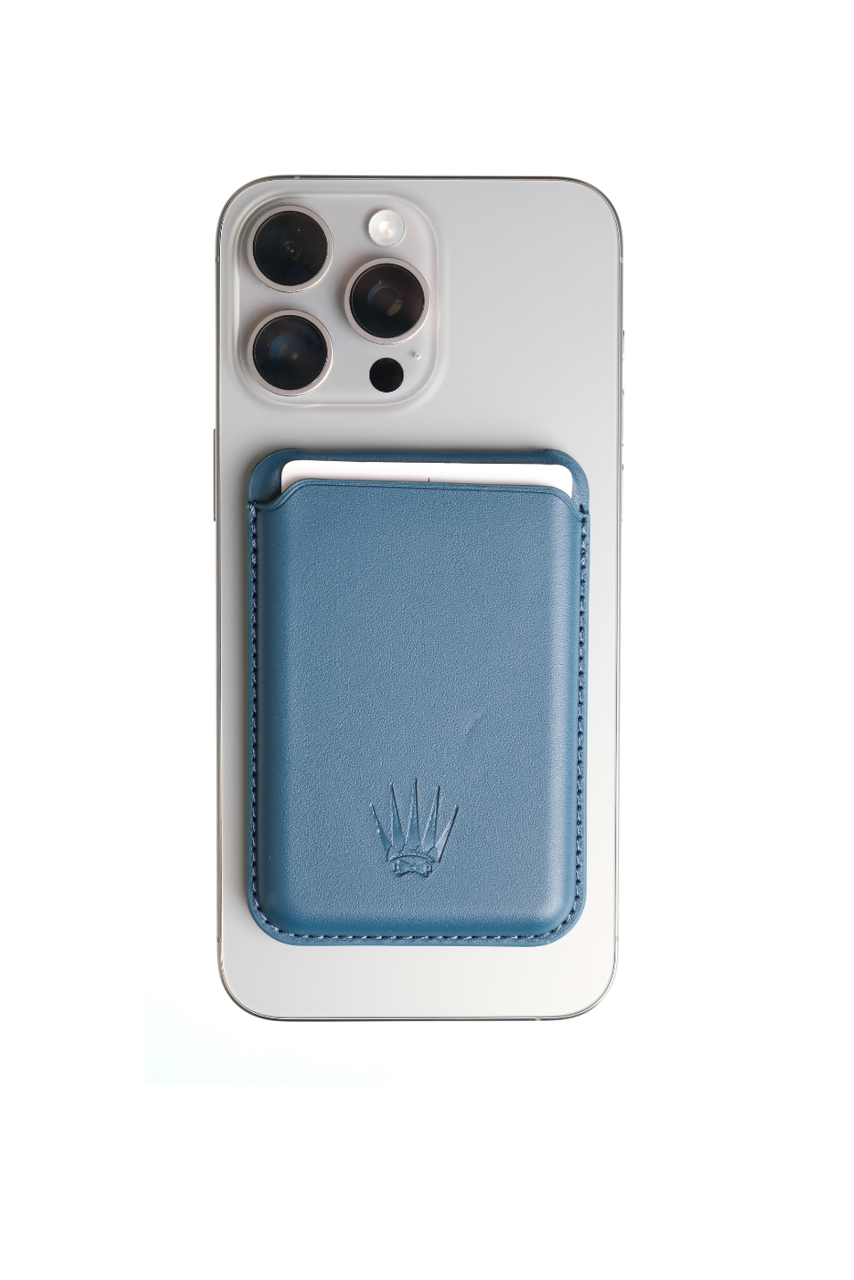 Kickstand Standlı Koyu Mavi Magnetik Yapıştırmalı Mıknatıslı Kartlık