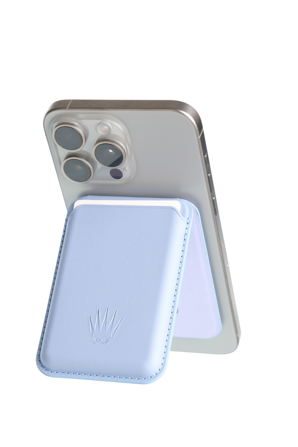 Kickstand Standlı Lila Magnetik Yapıştırmalı Mıknatıslı Kartlık