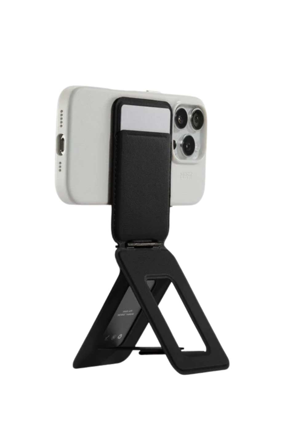 Tripod Magsafe Uyumlu Siyah Cüzdan