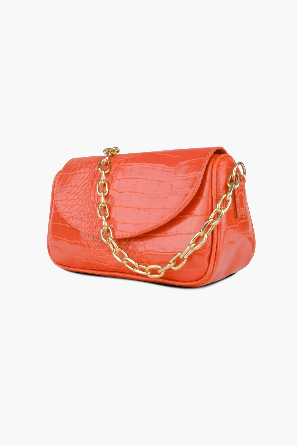 CLARA ORANGE WOMAN SHOULDER BAG