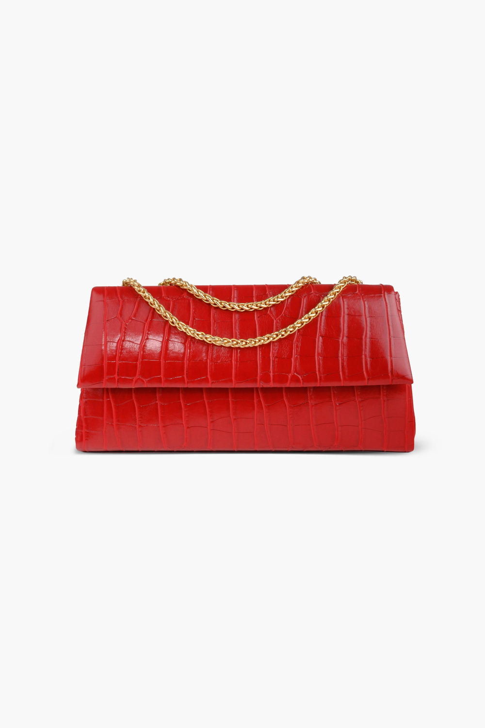 RED WOMAN SHOULDER BAG LOTUS