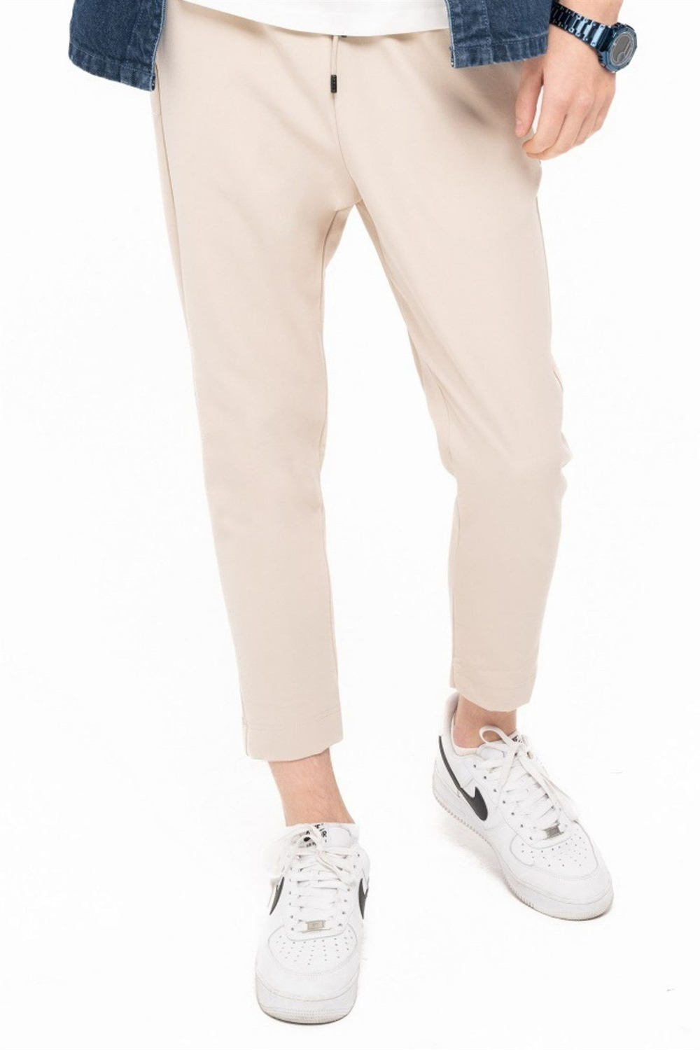 JOGGER PANTOLON CREAM