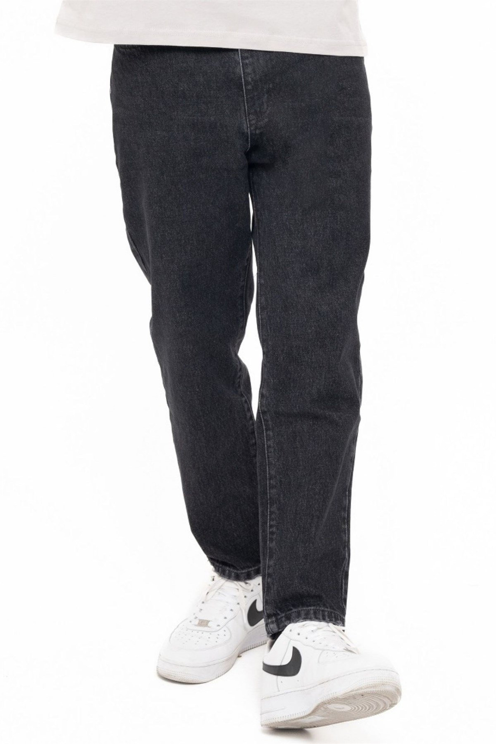 BOYFRIEND JEANS ANTRASİT SİYAH 