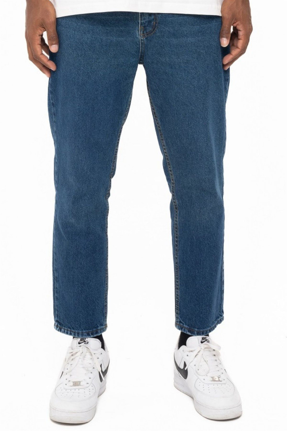 BOYFRIEND JEANS DARK MAVİ