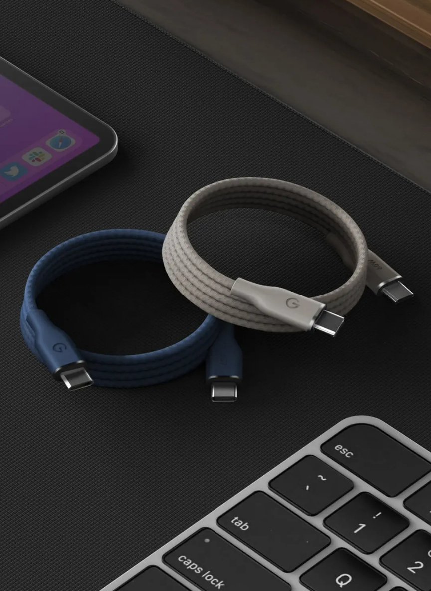 Elix 60 1.5M 60W Manyetik Type-C to Type-C Hızlı Şarj Kablo - Turuncu