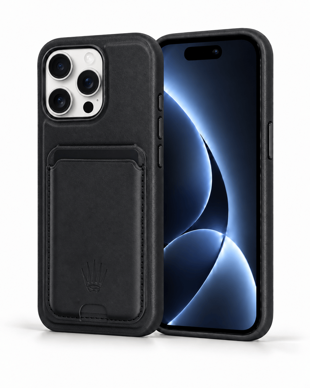 STANDLI IPHONE 11 SİYAH DERİ TELEFON KILIFI