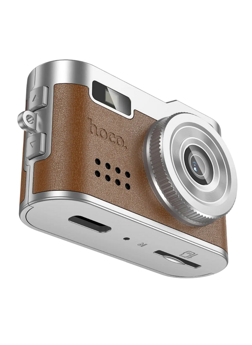 DV210 Full HD 1080P Mini Dijital Kamera - Taba