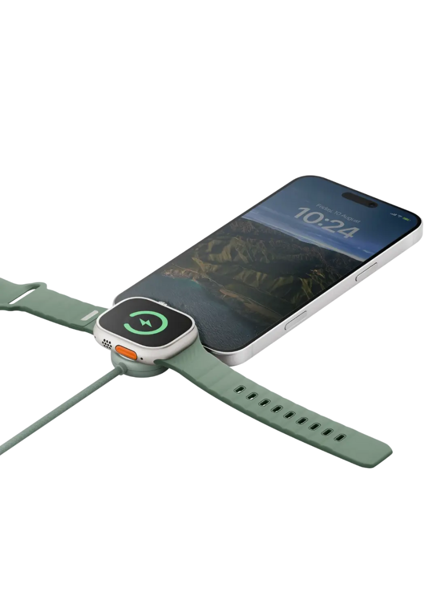 Watch 2in1 1.5M 60W Type-C to Type-C ve Watch PD Hızlı Şarj Kablo - Siyah