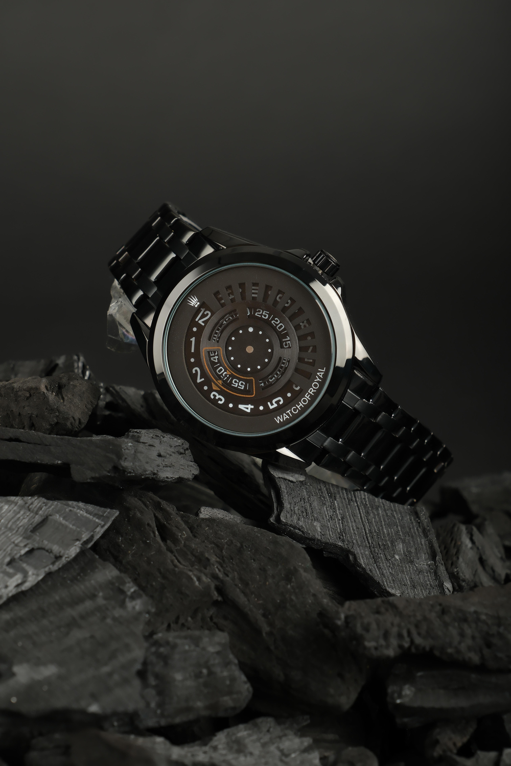 SPEED MASTER ROSE BLACK WRISTWATCH