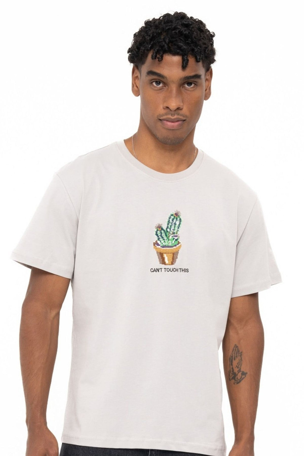 CACTUS T-SHIRT GRİ