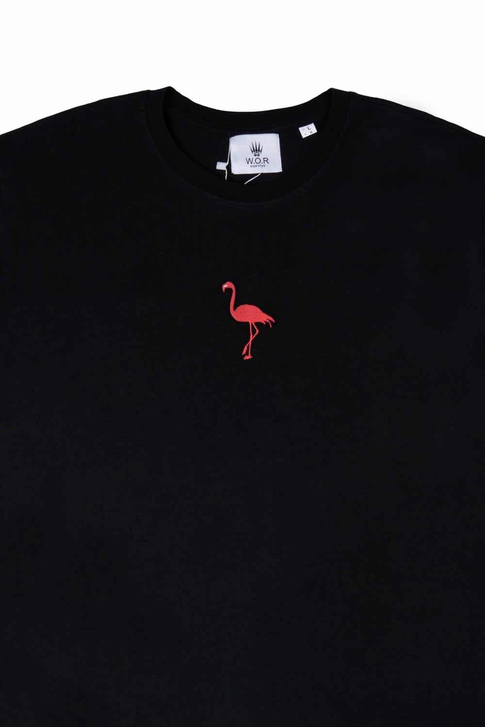 FLAMINGO T-SHIRT BLACK