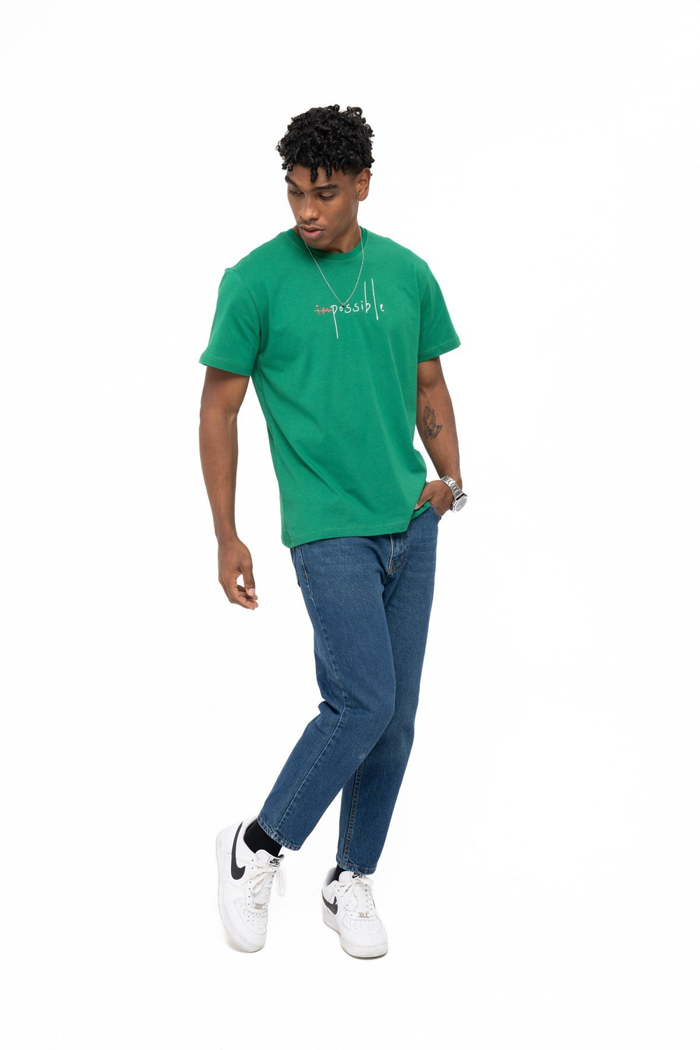 IMPOSSIBLE T-SHIRT YEŞİL