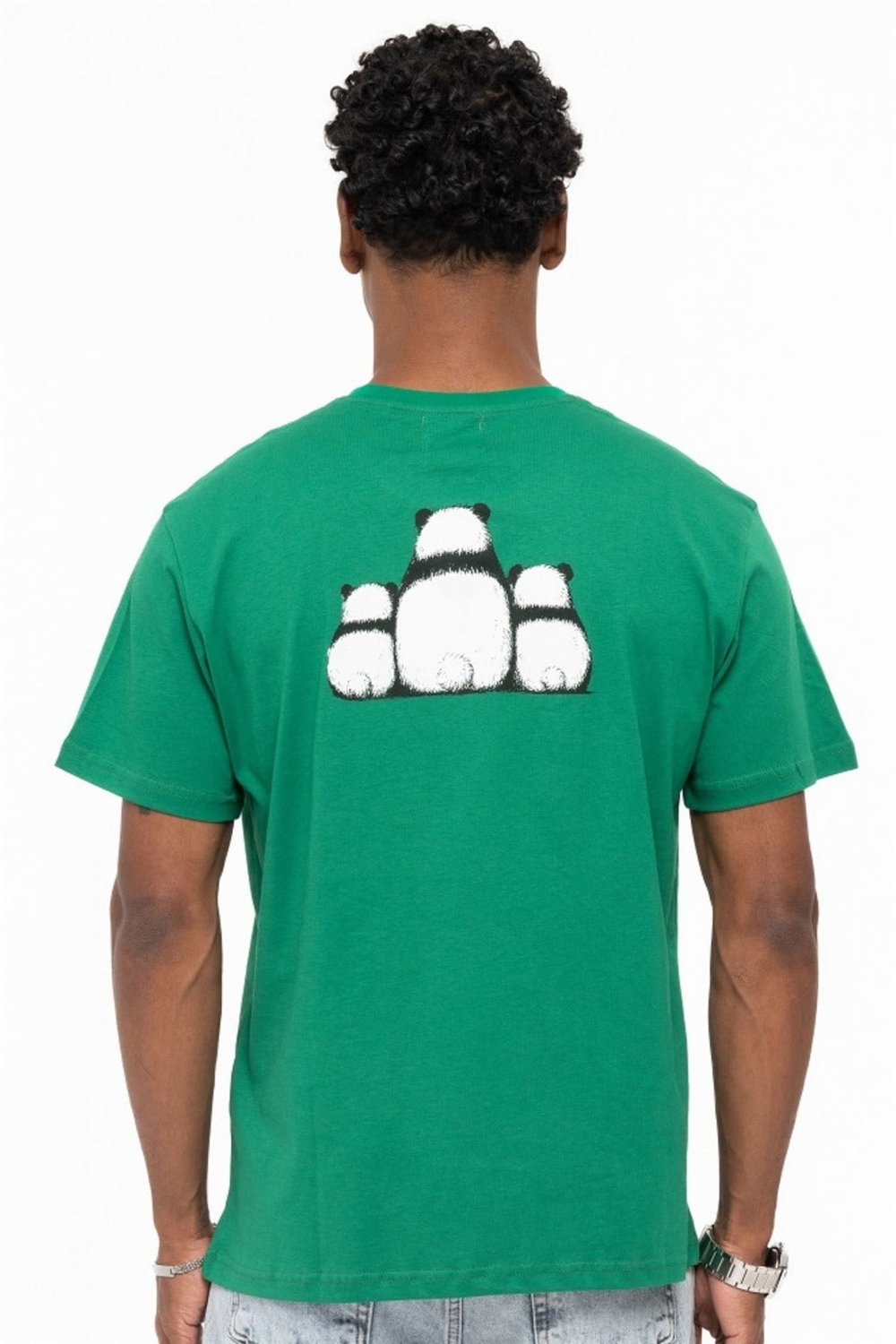PANDA T-SHIRT YEŞİL
