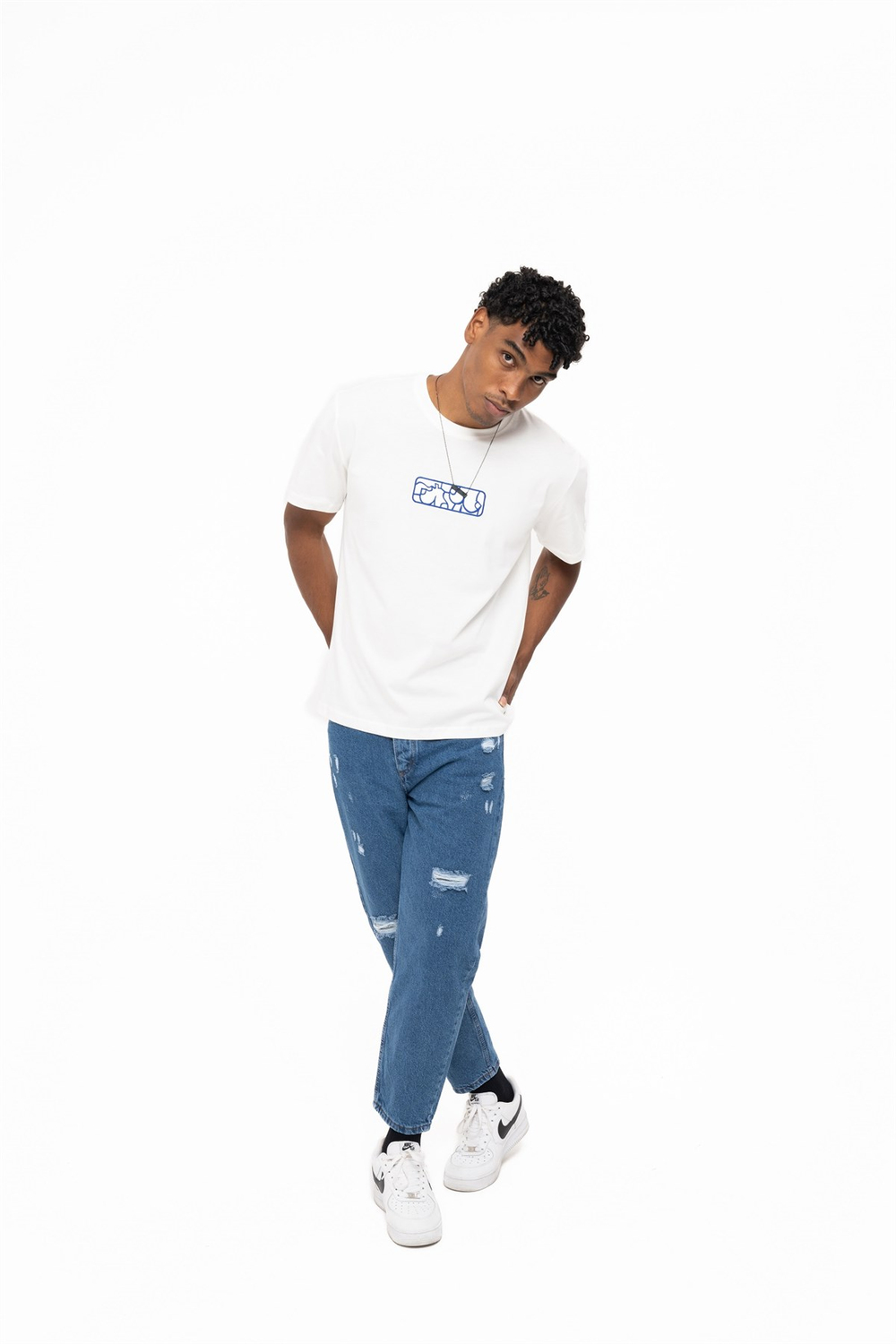 PLEASURE T-SHIRT BEYAZ