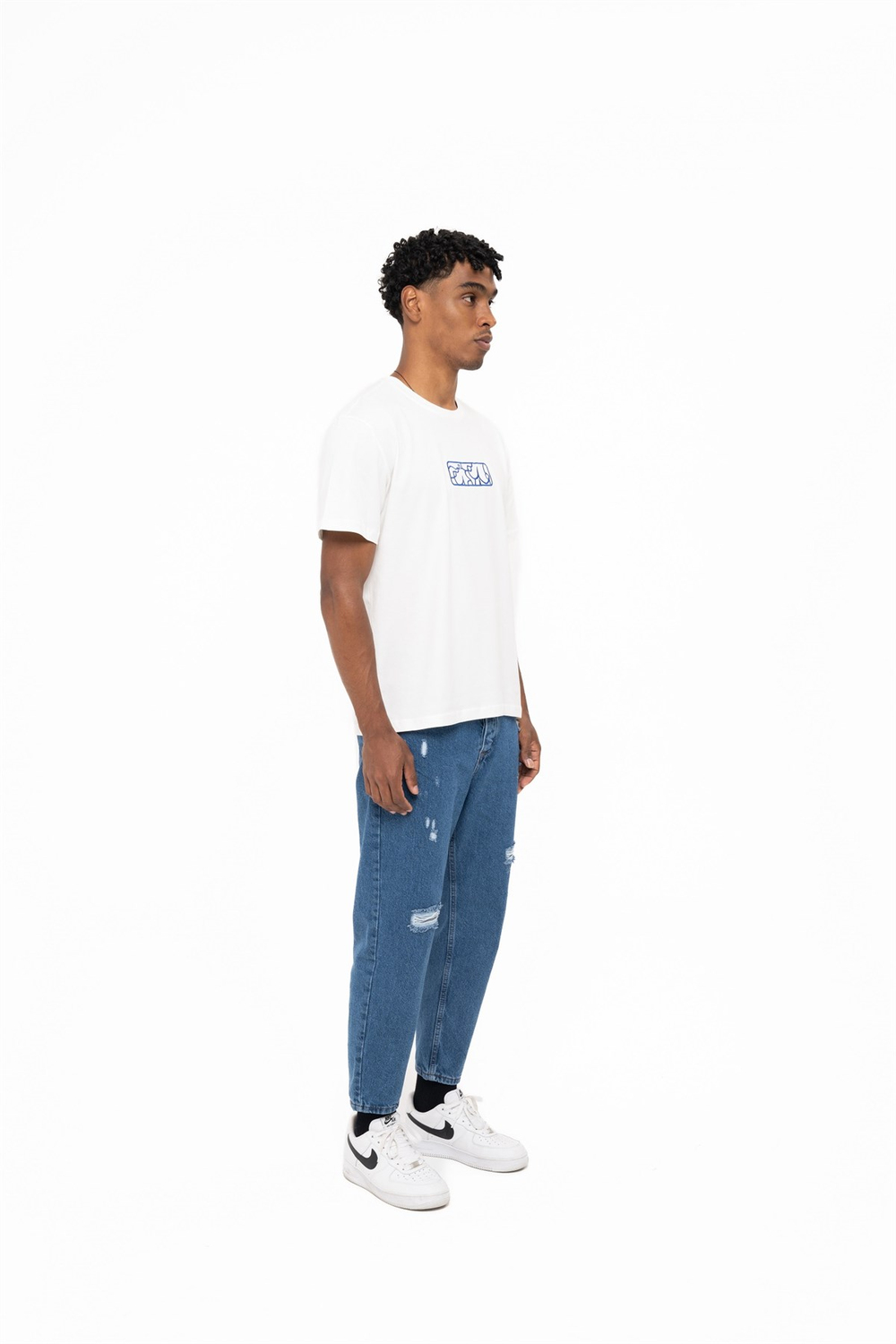 PLEASURE T-SHIRT BEYAZ