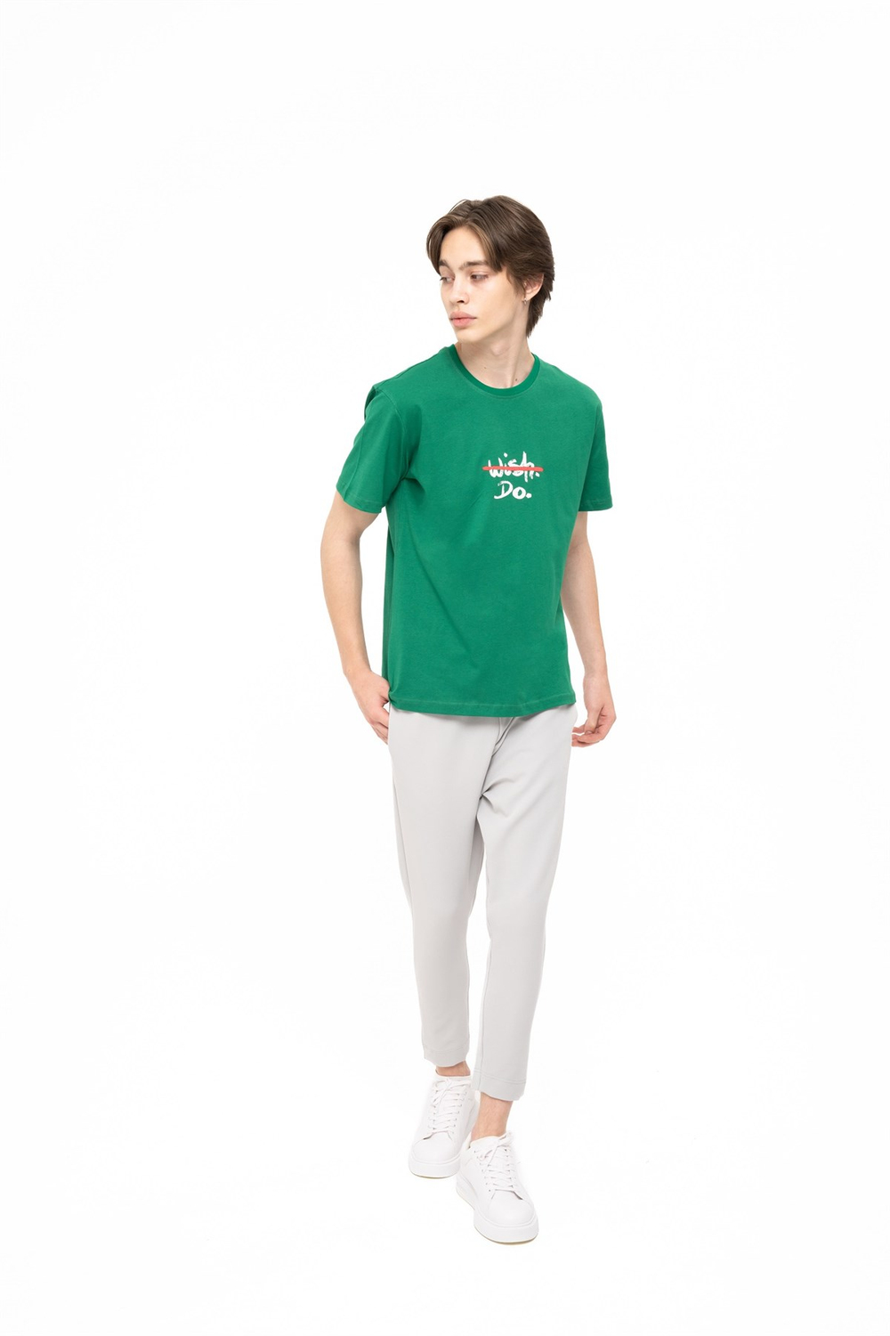 WISH-DO T-SHIRT YEŞİL