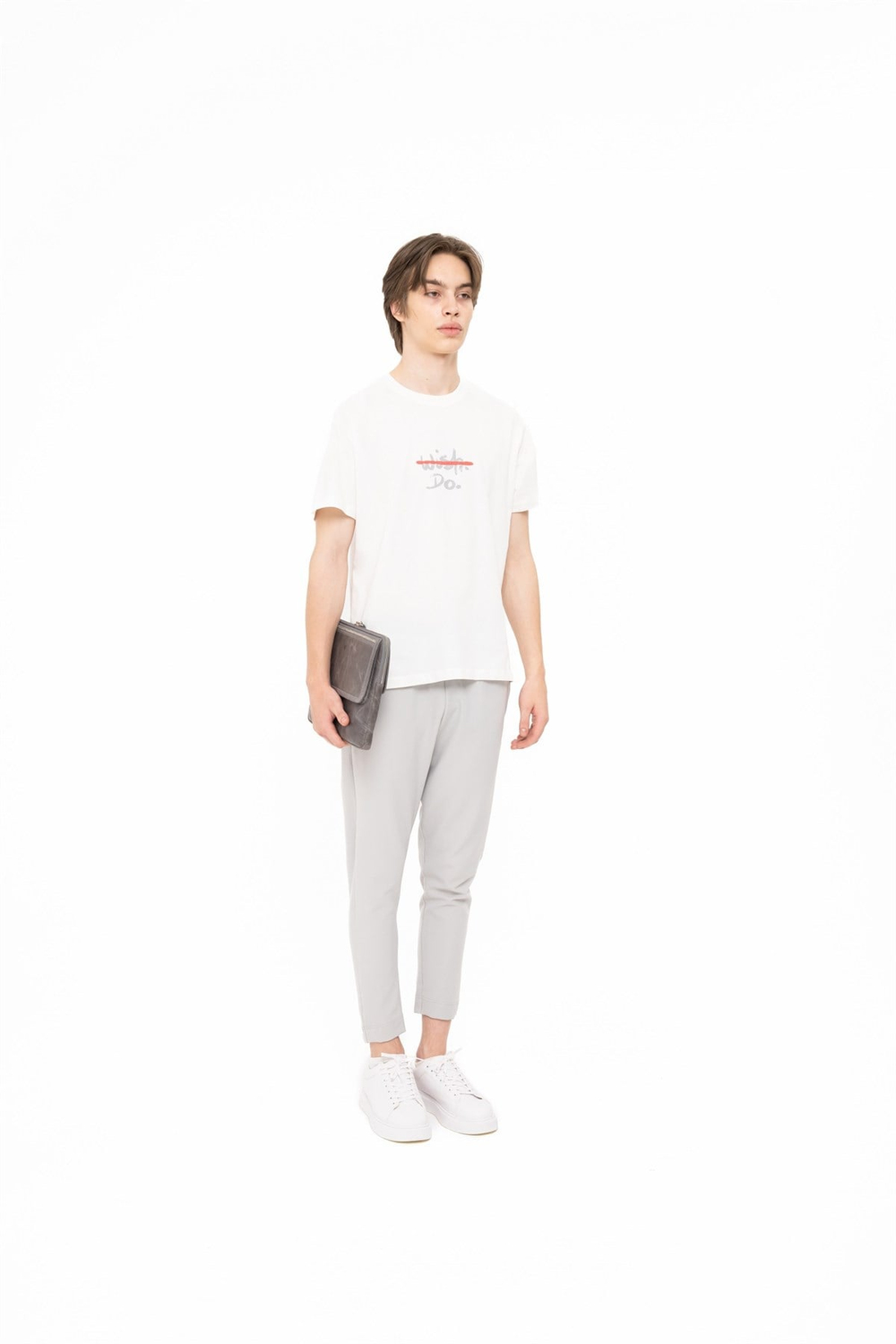 WISH-DO T-SHIRT BEYAZ