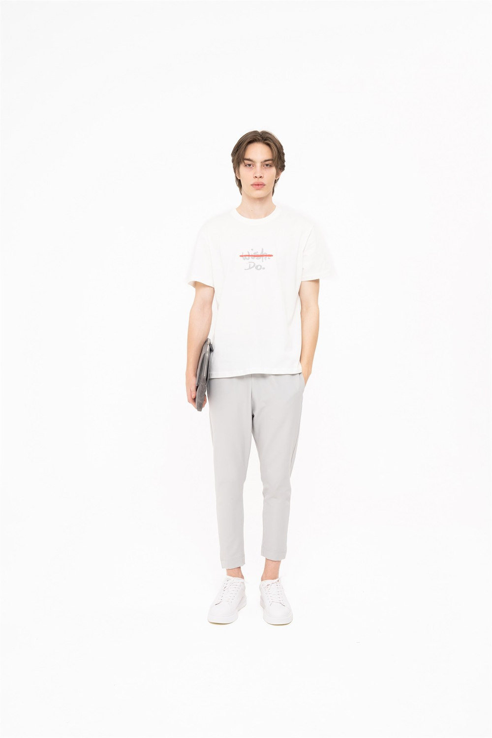 WISH-DO T-SHIRT BEYAZ