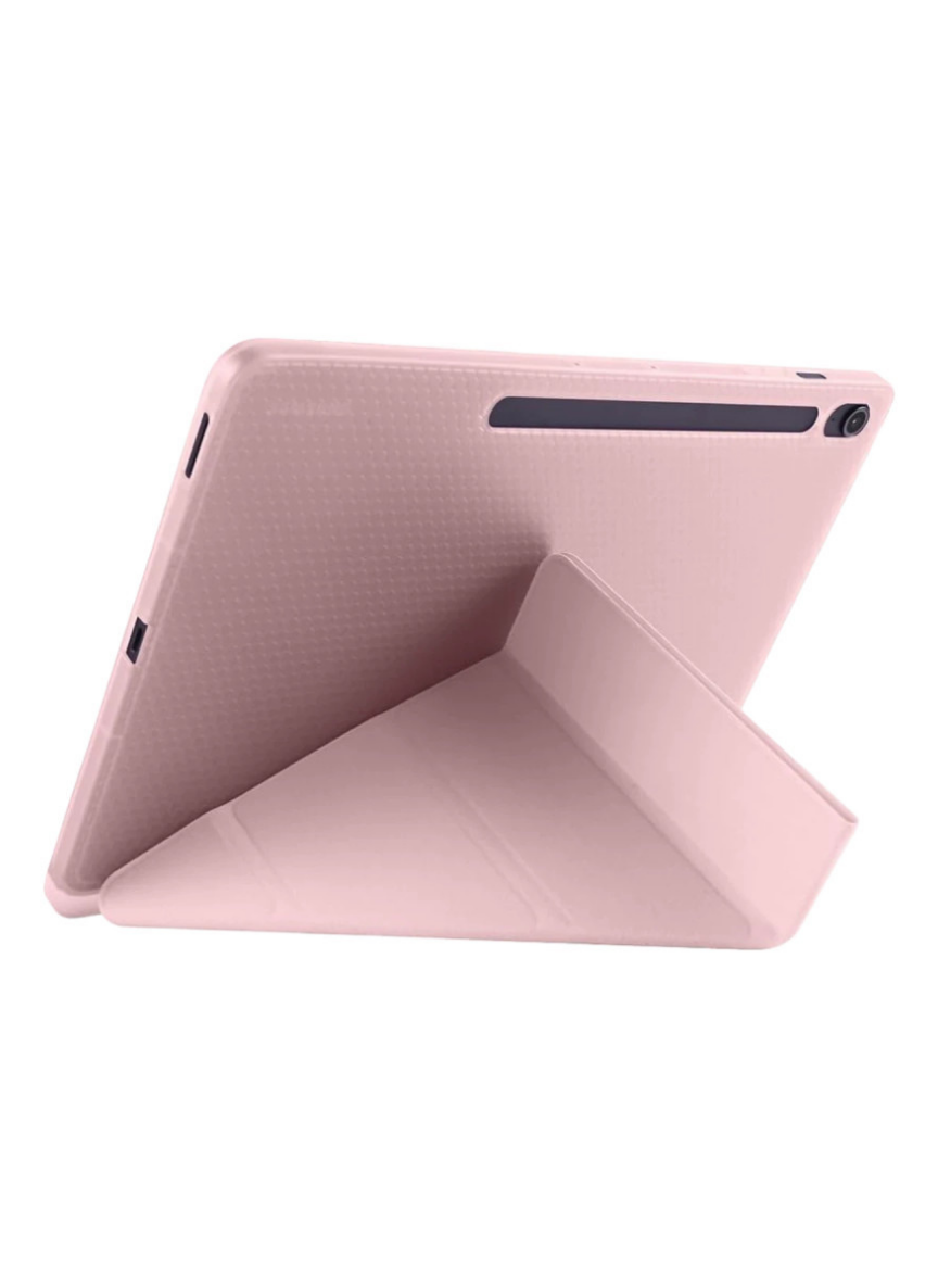HopCase iPad Pro 11 (2024) Kılıf Kalemlikli Hugo Tablet Kılıfı - Rose Gold