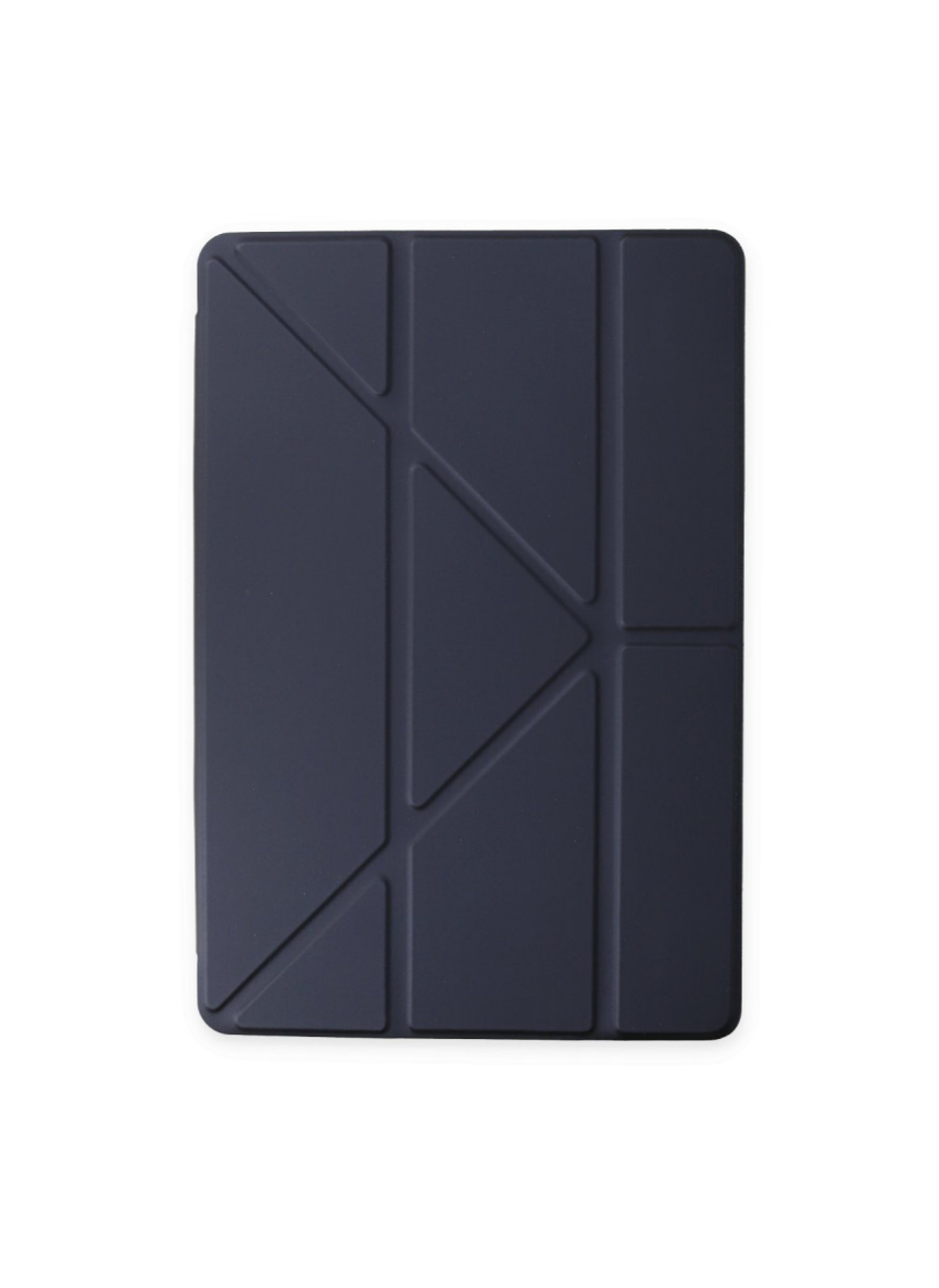 HopCase iPad Pro 11 (2024) Kılıf Kalemlikli Hugo Tablet Kılıfı -Lacivert