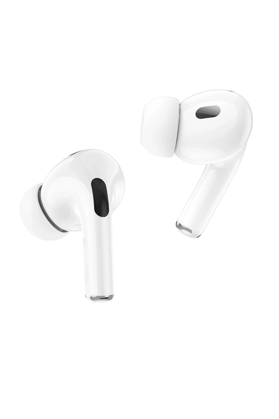 Aktif Gürültü Engelleyici Özellikli Dijital Dokunmatik Ekranlı Airpods Bluetooth Kulaklık - Beyaz