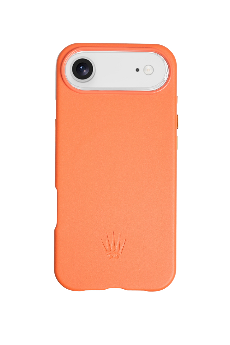 Bexocase Iphone 17 Air Turuncu Manyetik Özellikli Deri Kılıf 