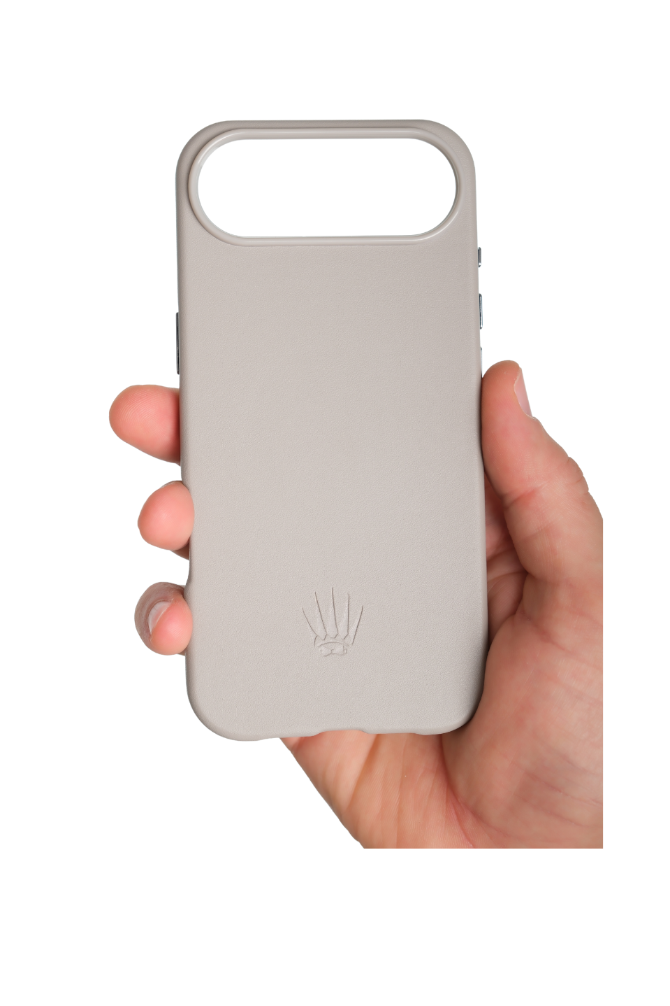 Bexocase Iphone 17 Air Gri Manyetik Özellikli Deri Kılıf 