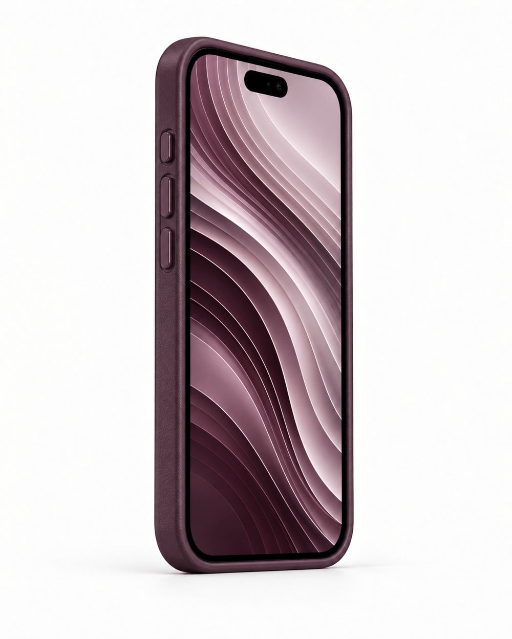 Bexocase Iphone 18 Pro Mor Manyetik Özellikli Deri Kılıf 