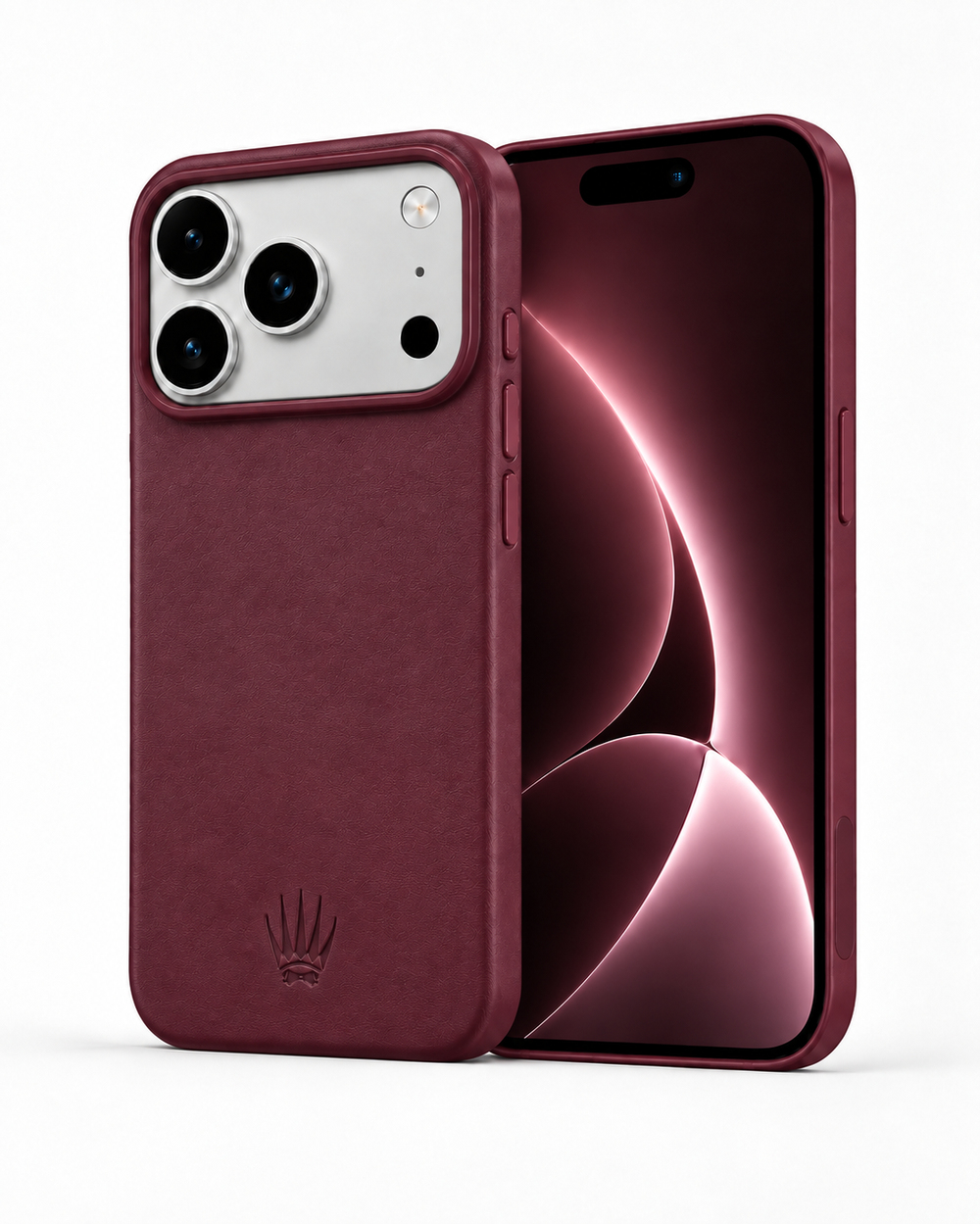 Bexocase Iphone 18 Pro Mürdüm Manyetik Özellikli Deri Kılıf 
