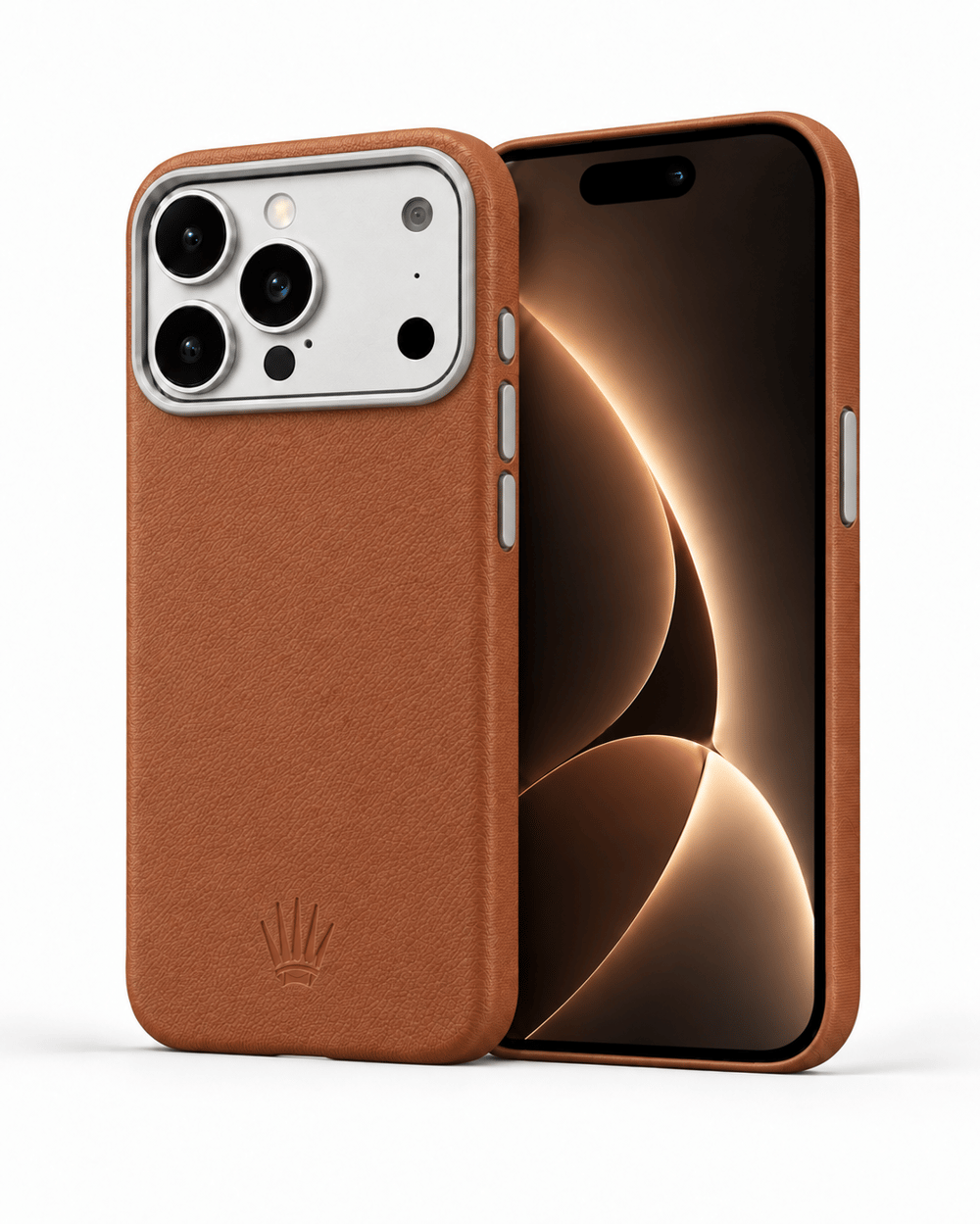 Iconcase Iphone 17 Pro Taba Manyetik Özellikli Deri Kılıf 