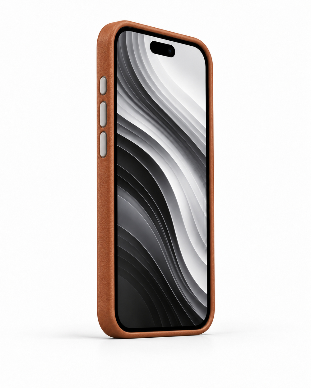 Iconcase Iphone 17 Pro Taba Manyetik Özellikli Deri Kılıf 