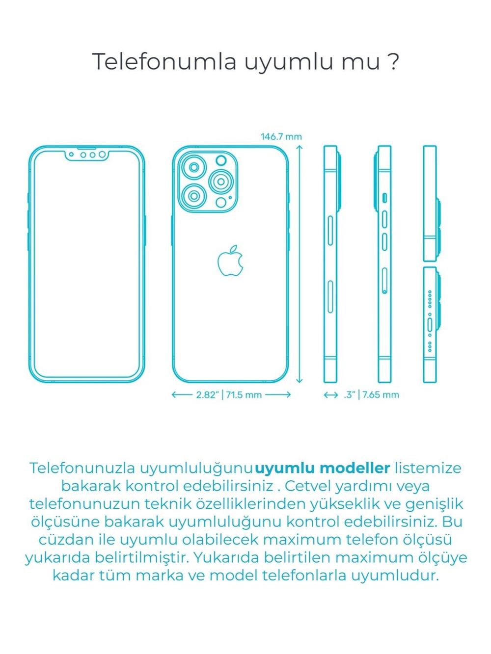 Hakiki Deri Cüzdan Bordo %100 Hakiki Deri Telefon Cüzdanı 9 Kart Bölmeli Pratik ve Şık Portföy Tasarım Leon