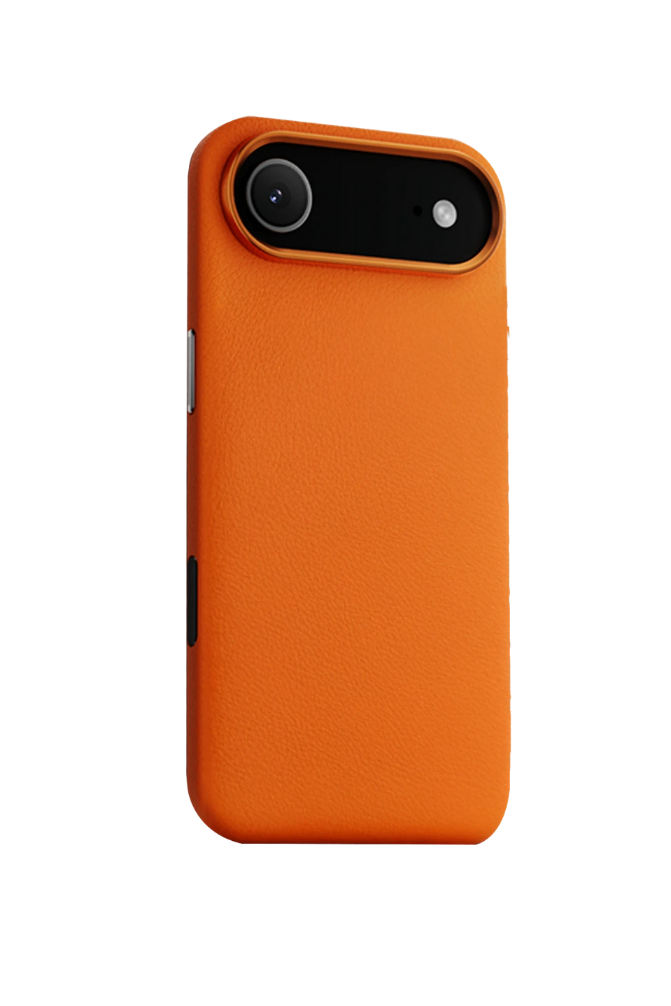 MonoCase Iphone 17 Air Turuncu Manyetik Özellikli Deri Kılıf 