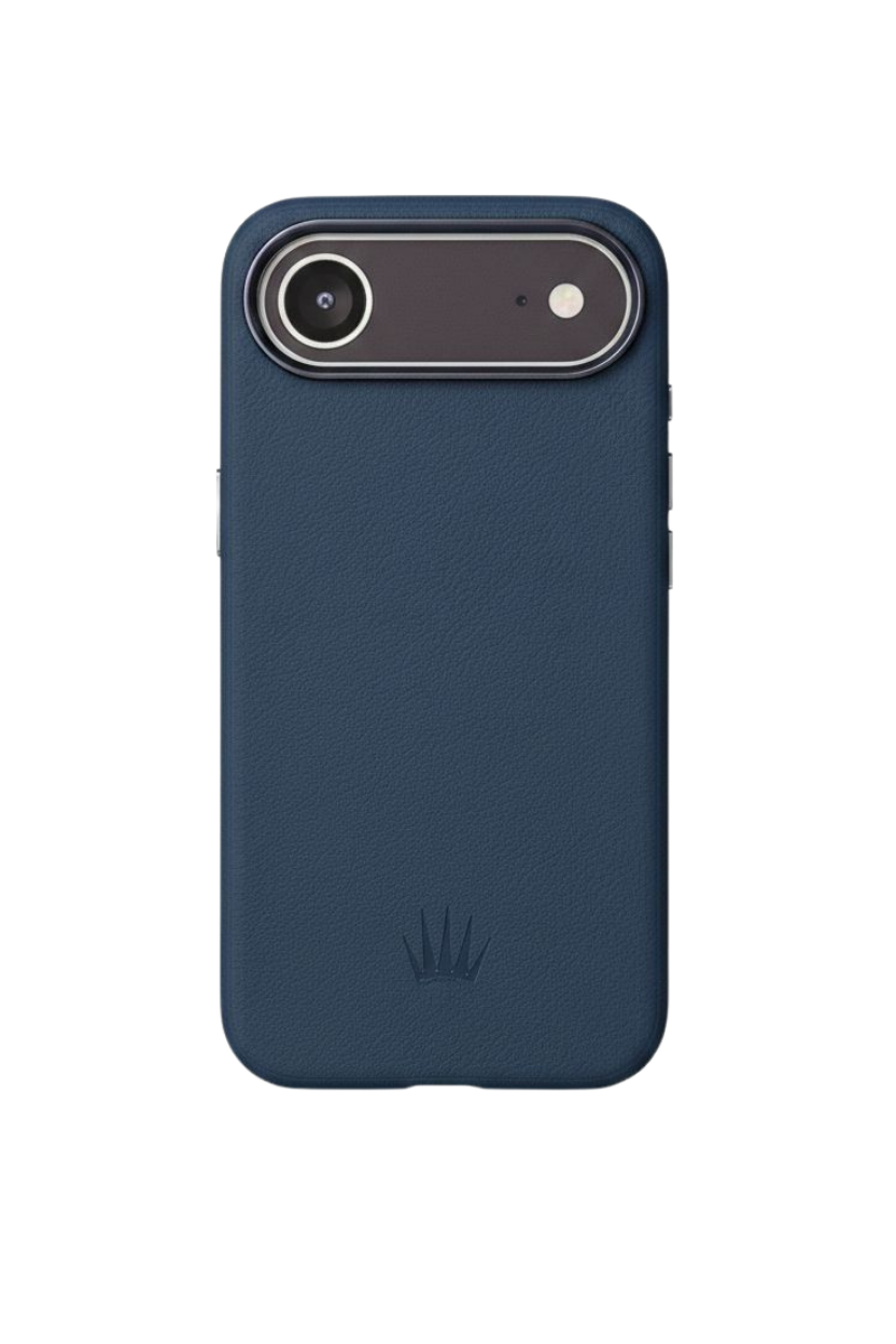 MonoCase Iphone 17 Air Lacivert Manyetik Özellikli Deri Kılıf 