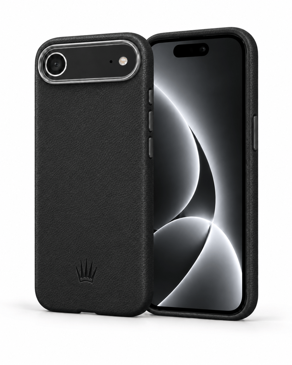 MonoCase Iphone 17 Air Siyah Manyetik Özellikli Deri Kılıf 