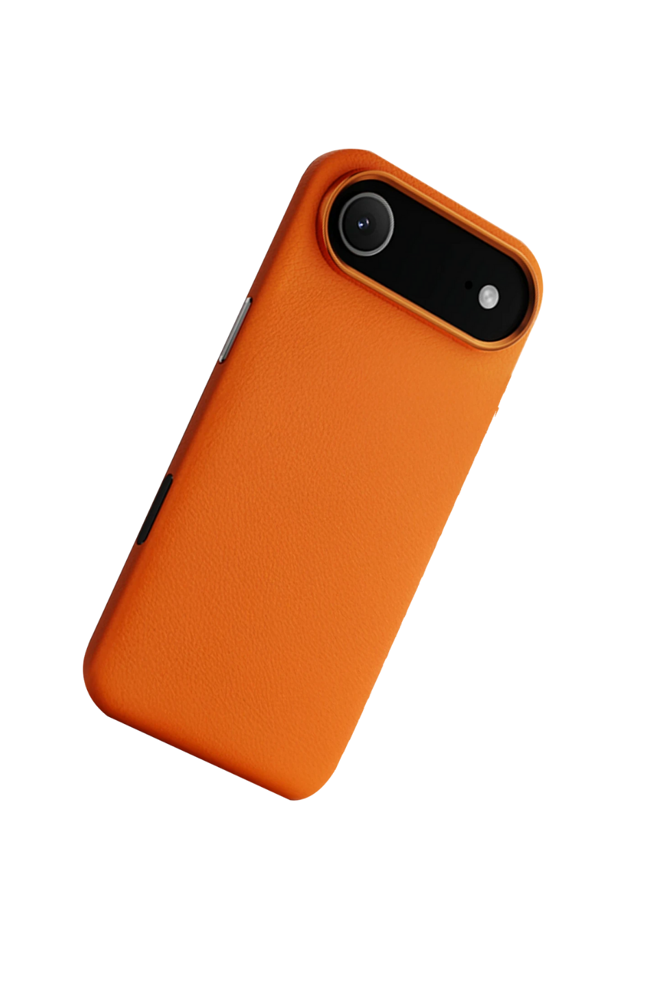 MonoCase Iphone 17 Air Turuncu Manyetik Özellikli Deri Kılıf 