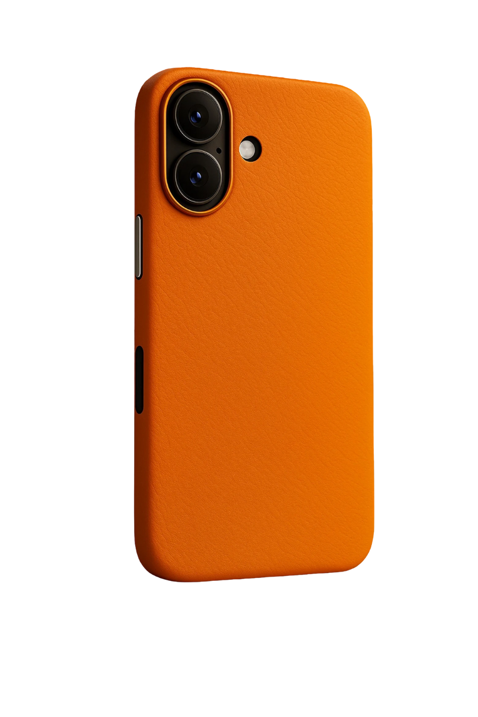 MonoCase Iphone 17 Turuncu Manyetik Özellikli Deri Kılıf 