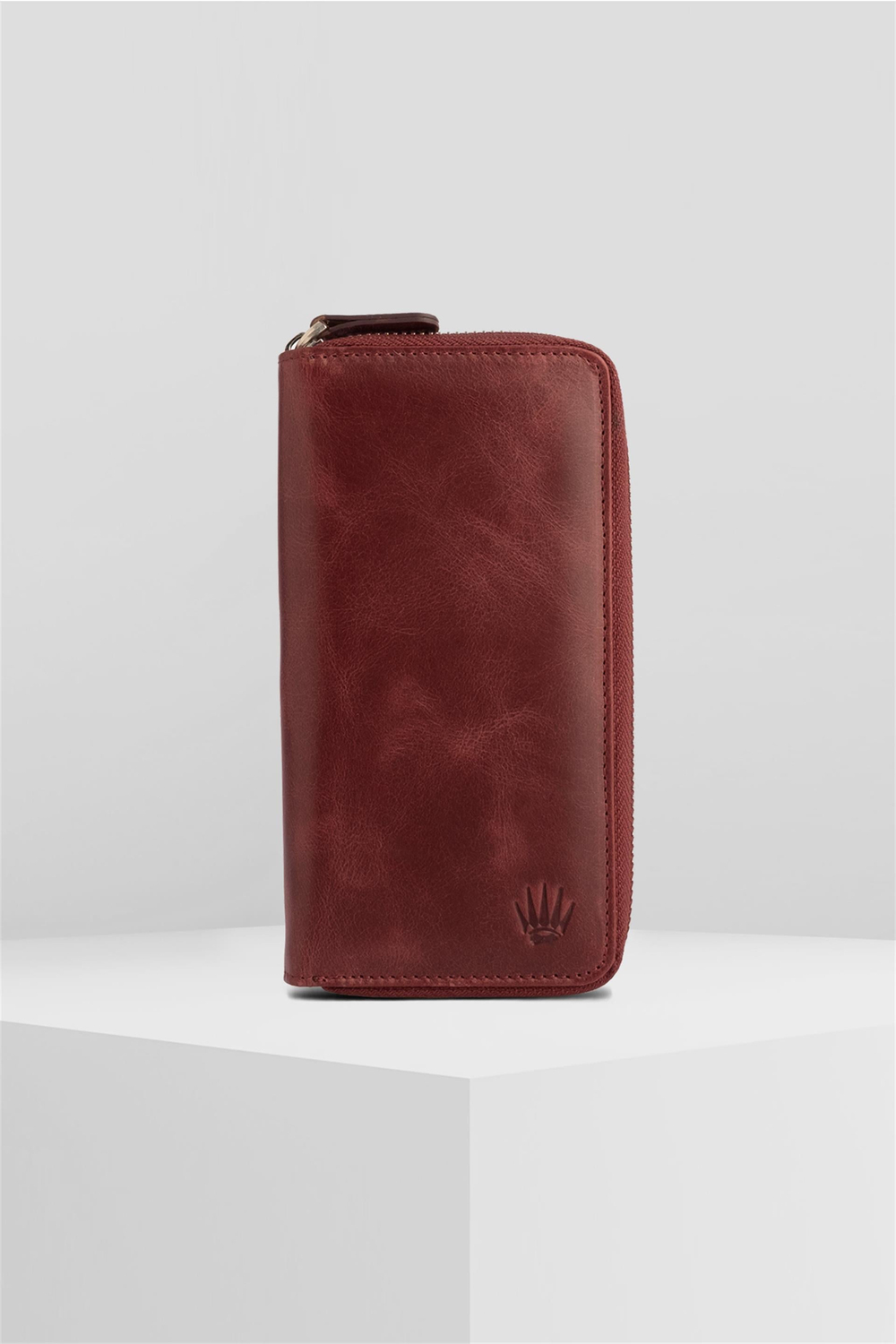 ROYAL TIGUAN BURGUNDY PHONE WALLET