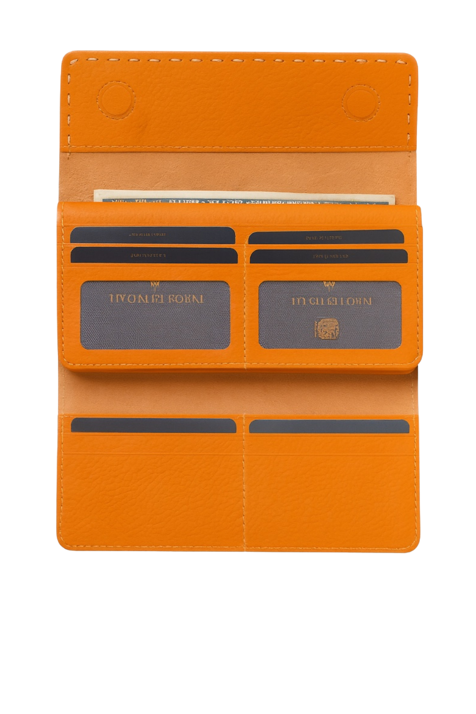 Valencia turuncu telefon cüzdanı