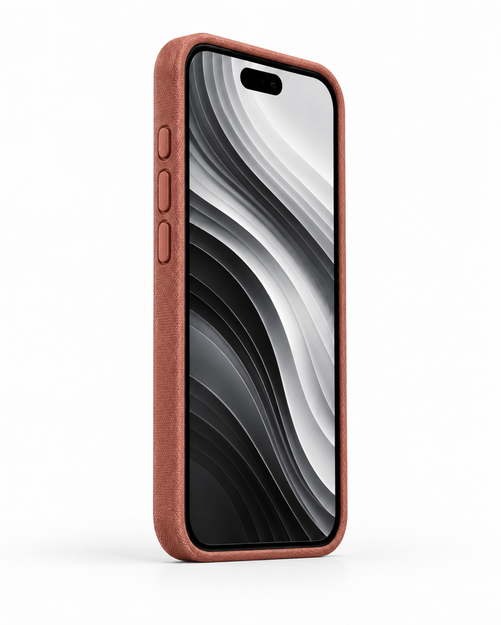 Vitocase Iphone 17 Promax Rose Kremit Manyetik Özellikli Deri Kılıf 