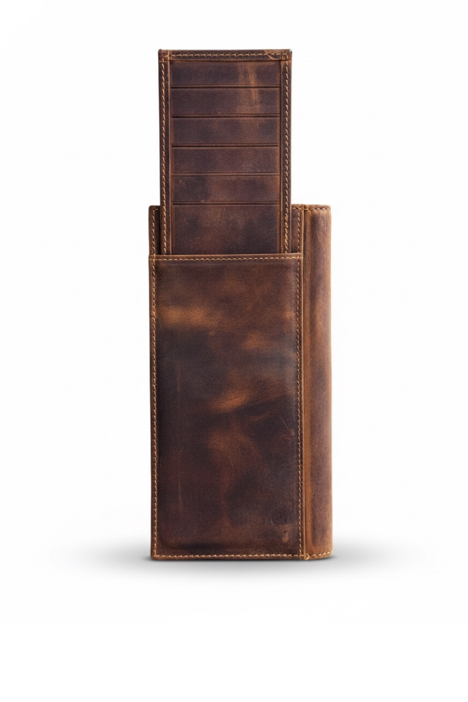 Wilson Crazy Taba Hakiki Deri Telefon Cüzdanı Şık ve Fonksiyonel Deri Cüzdan